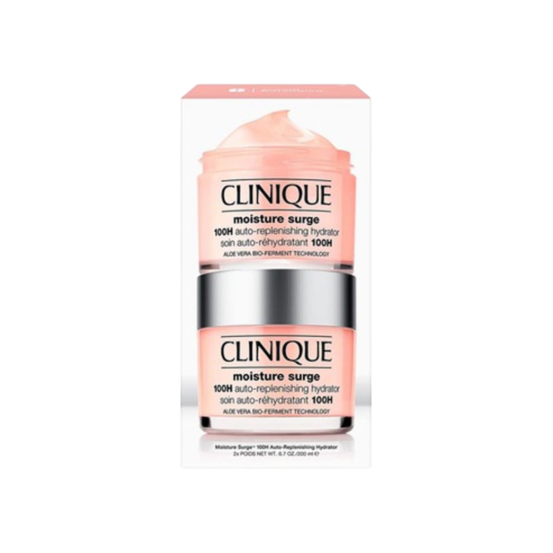 클리니크 모이스쳐 서지 100H 오토 리플레니싱 하이드레이터 200ml x 2(Clinique Moisture Surge 100H Auto-Replenishing Hydrator 200ml x 2)