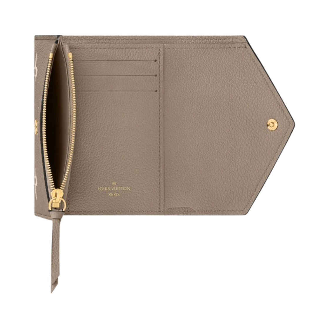루이비통 빅토린 월렛 바이컬러 모노그램 앙프렝뜨 도브 크림(Louis Vuitton Victorine Wallet Bicolor Monogram Empreinte Dove Cream) - 4