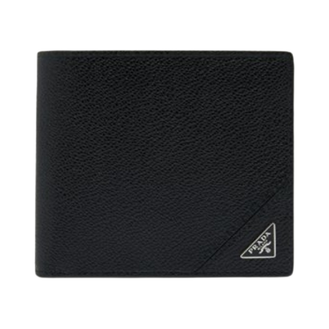 2MO513-2CB2-F0002 Prada Vitello Micro Grain Leather Wallet Black