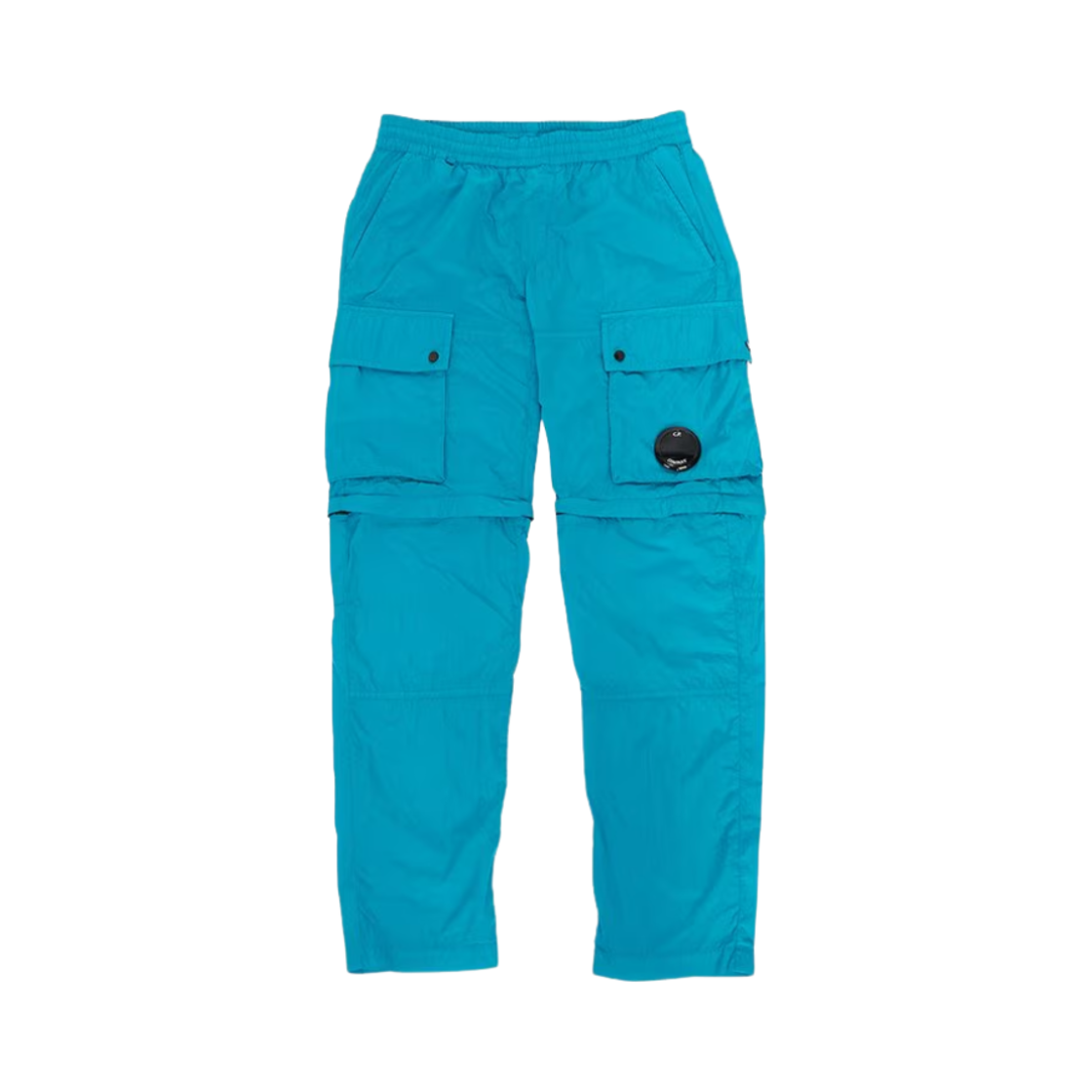 14CKPA017C005904G825 (Kids) C.P. Company U16 Chrome-R Zipped Cargo Pants Tile Blue - 23SS