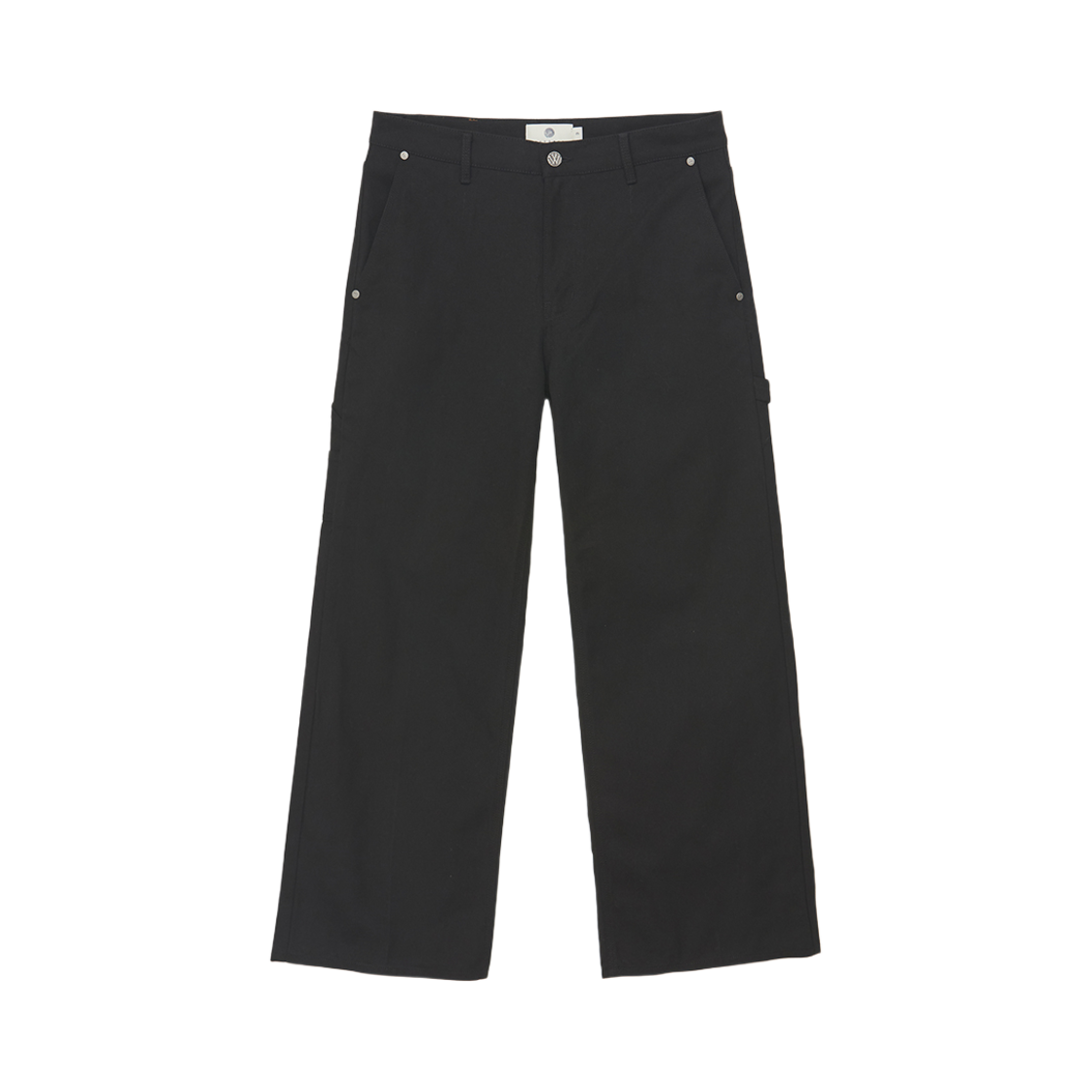 24FWPA02BK Woodman Wide Carpenter Pants Black