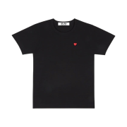 Play Comme des Garcons Mini Red Heart T-Shirt Black