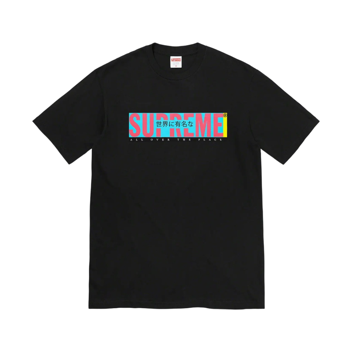 슈프림 올 오버 티셔츠 블랙 - 22SS(Supreme All Over T-Shirt Black - 22SS) - 1