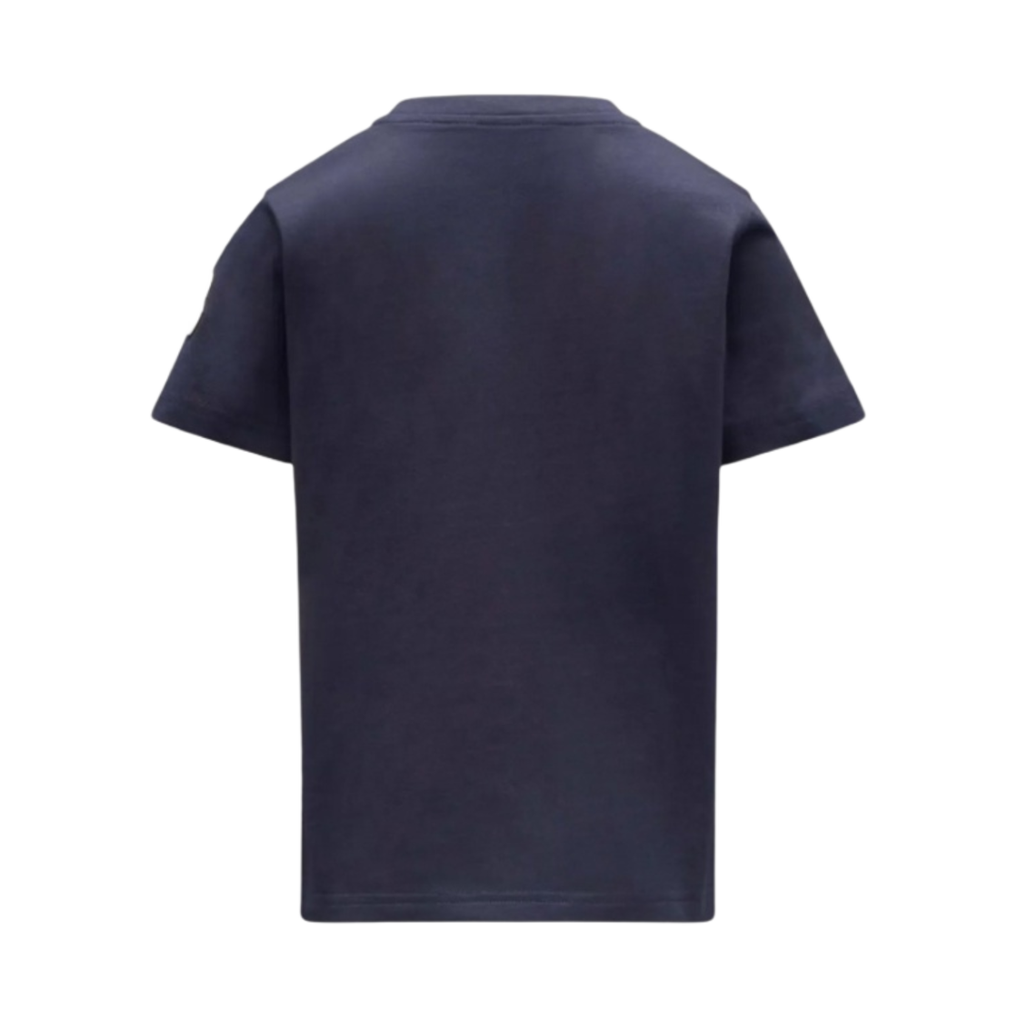 (키즈) 몽클레르 로고 아웃라인 티셔츠 나이트 블루 - 22SS((Kids) Moncler Logo Outline T-Shirt Night Blue - 22SS) - 2