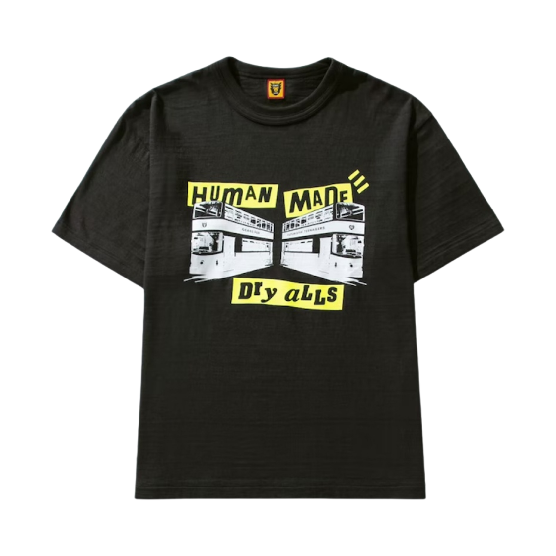휴먼 메이드 홍콩 트램 티셔츠 블랙 - HBX 한정(Human Made Hong Kong Tram T-Shirt Black - HBX Exclusive) - 1