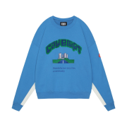Cav Empt Dissatisfaction Crew Neck Cords Blue - 24SS