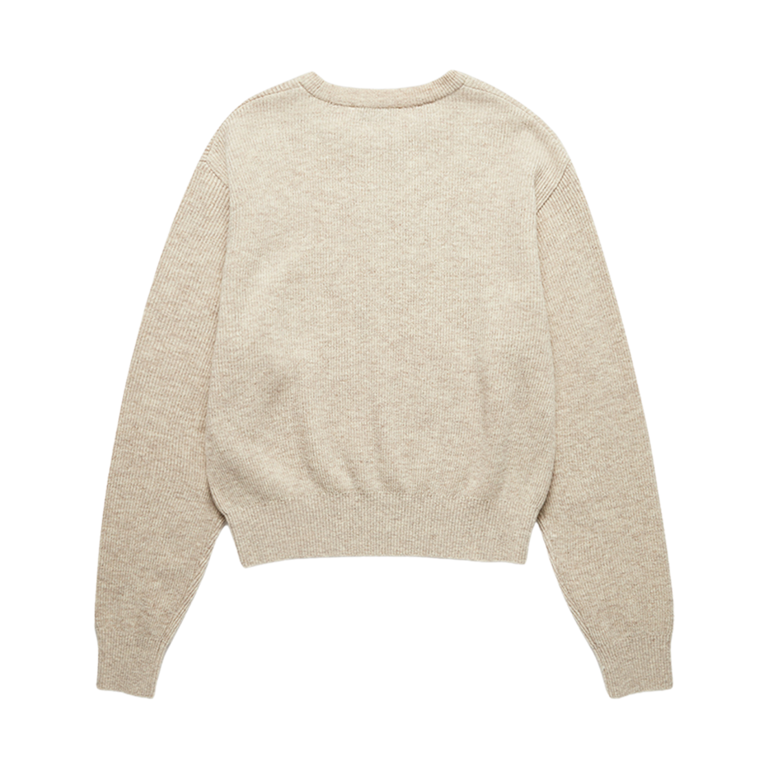 던스트 버튼드 크루넥 스웨터 오트밀 멜란지(Dunst Buttoned Crewneck Sweater Oatmeal Melange) - 2