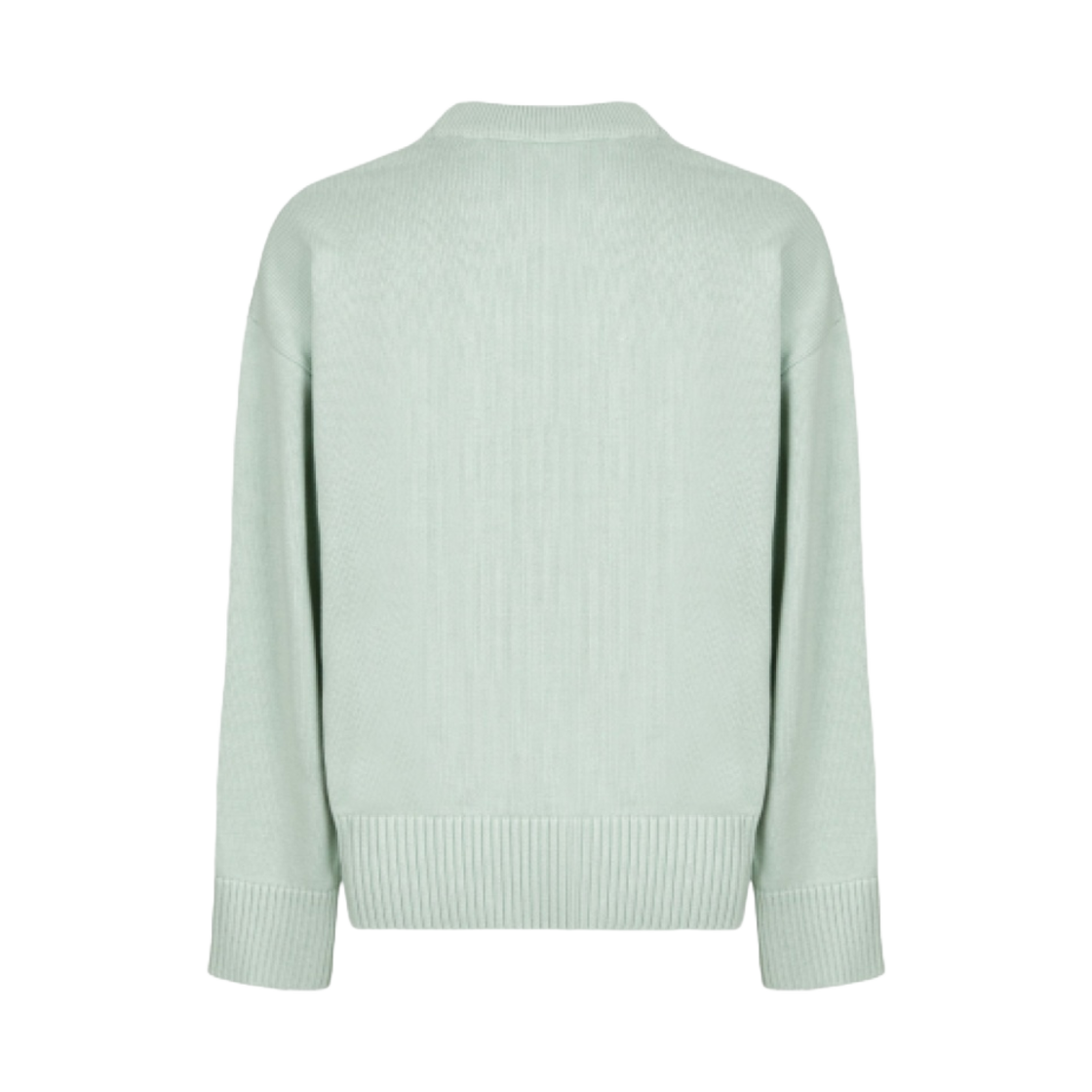 아미 빅 하트 로고 오버사이즈 스웨터 아쿠아(AMI de Coeur Oversize Sweater Aqua) - 2