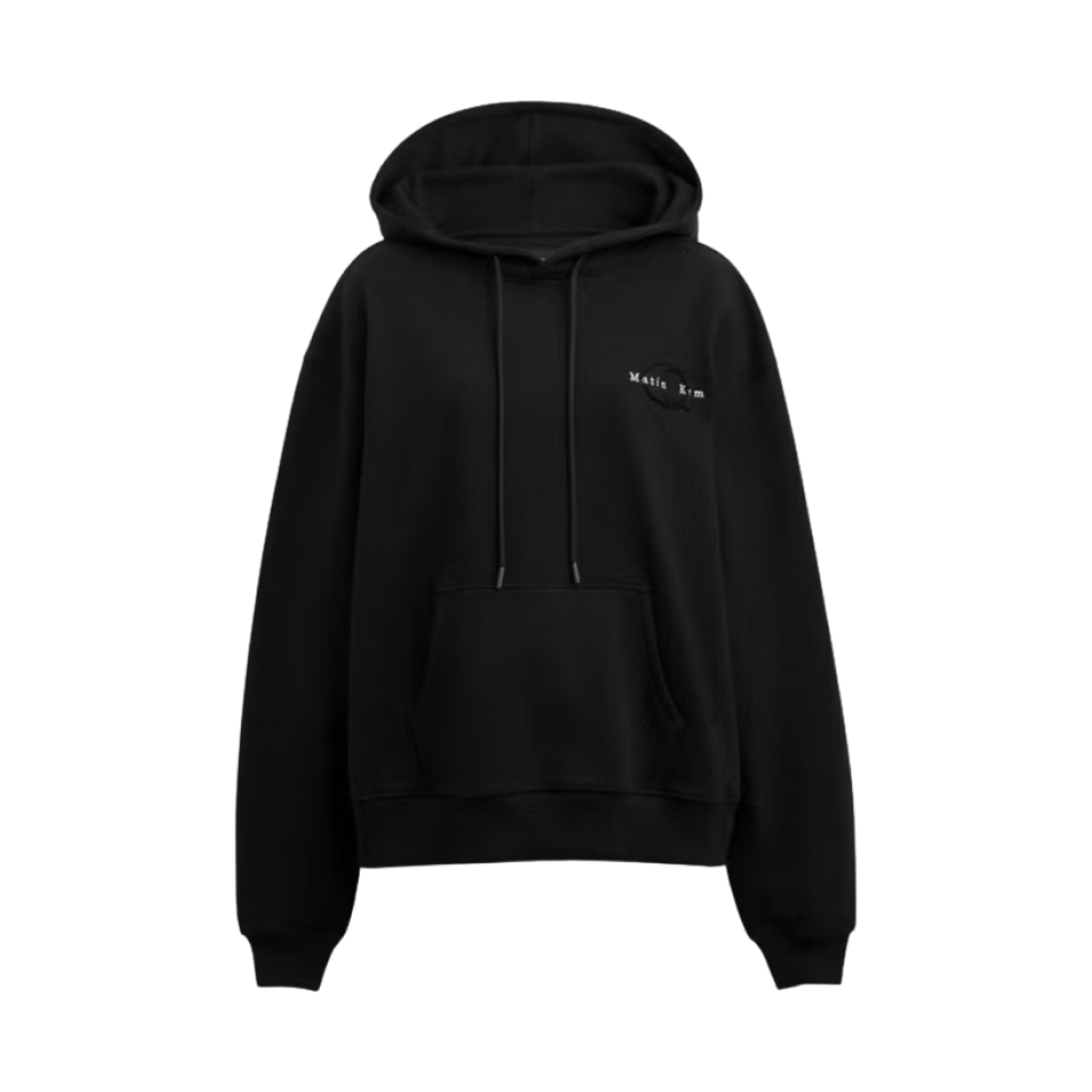 (W) 코치 x 마뗑킴 자수 후드 블랙((W) Coach x Matin Kim Embroidered Hoodie Black)