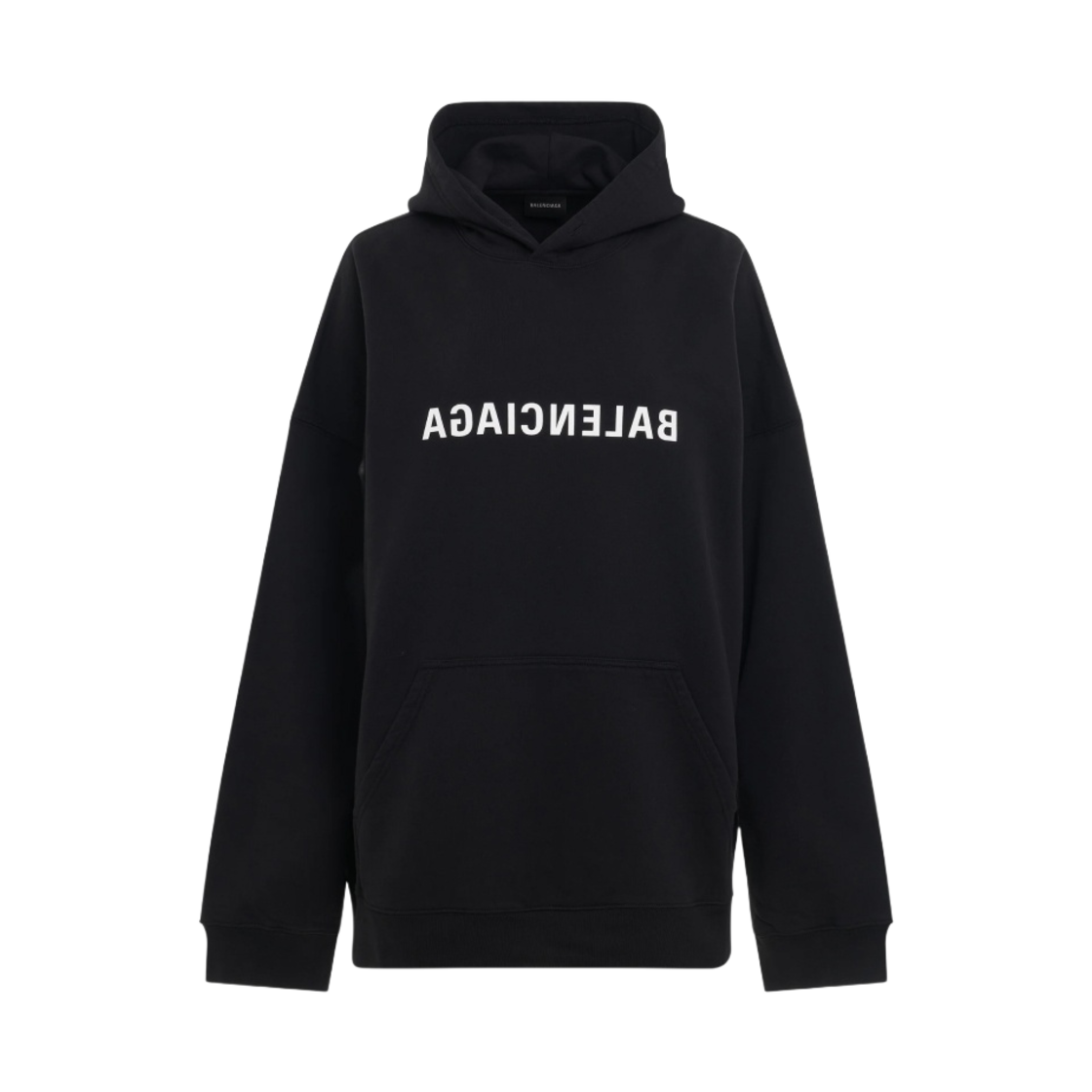발렌시아가 미러 프린트 후드 블랙(Balenciaga Mirror Print Hoodie Black) - 1