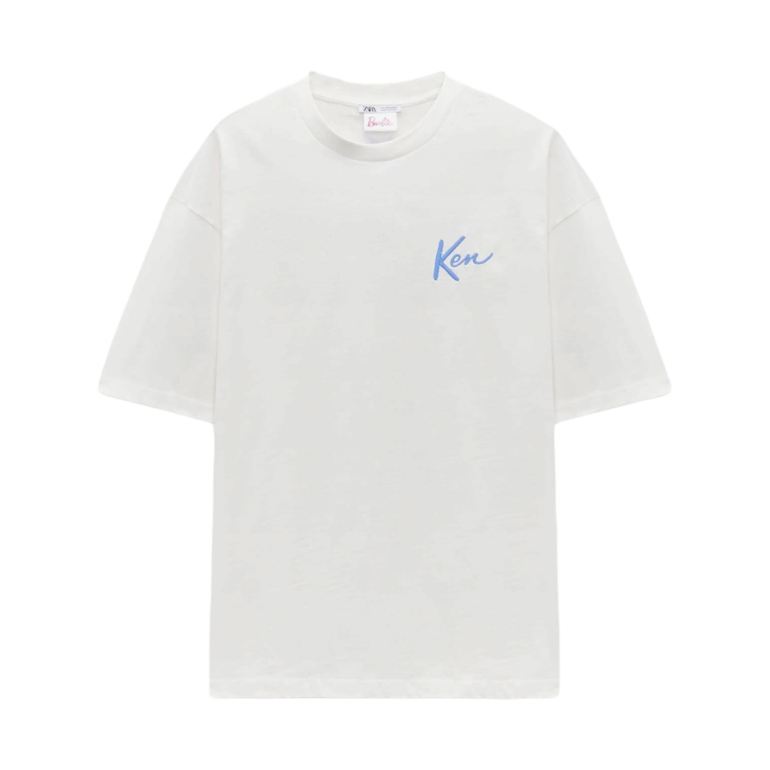 자라 x 바비 매텔 켄 티셔츠 화이트(Zara x Barbie Mattel Ken T-Shirt White) - 1