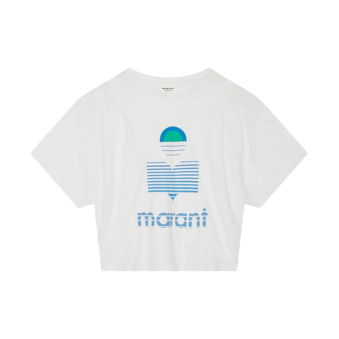 TS0048FA-B1N11E-20WH (W) Isabel Marant Kyanza T-Shirt White - 24SS