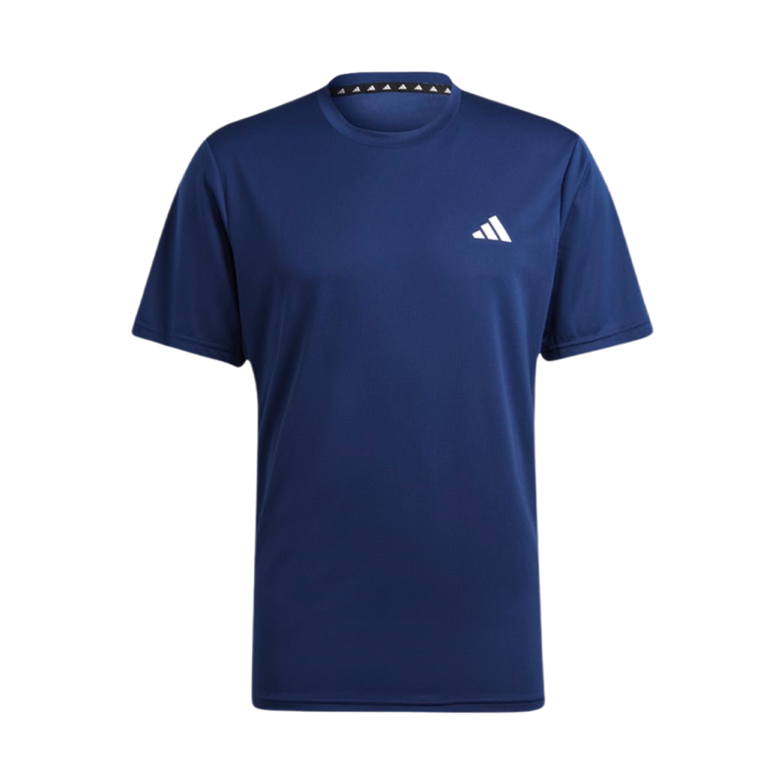 IC7429 Adidas Train Essentials Training T-Shirt Dark Blue White - KR Sizing