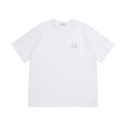 MUCENT Kurt Metal Logo Signature Half T White