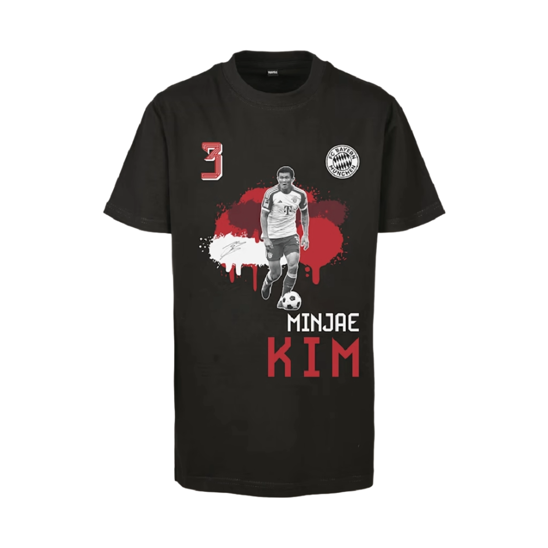 BAY24B7TS005UMX Over The Pitch FCB TShirt Minjae KimBK L