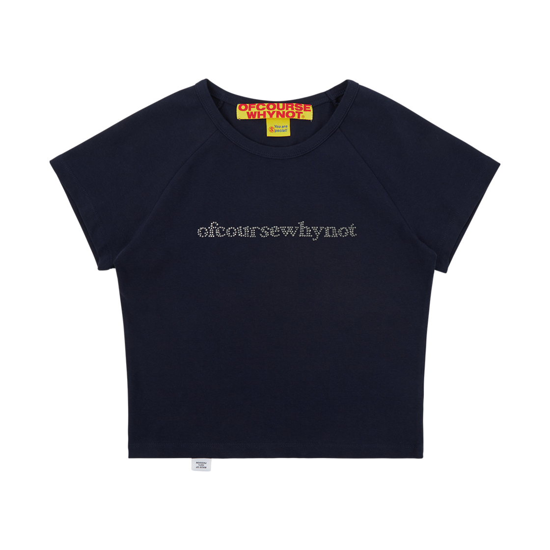 OW52TRF05-NV ofcoursewhynot That Girl Vibe Tee Navy