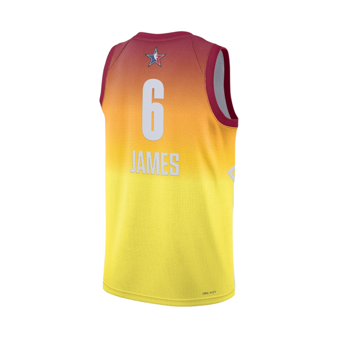조던 르브론 제임스 2023 올스타 에디션 드라이핏 NBA 스윙맨 저지 카마인(Jordan LeBron James 2023 All Star Edition Dri-Fit NBA Swingman Jersey Carmine) - 1