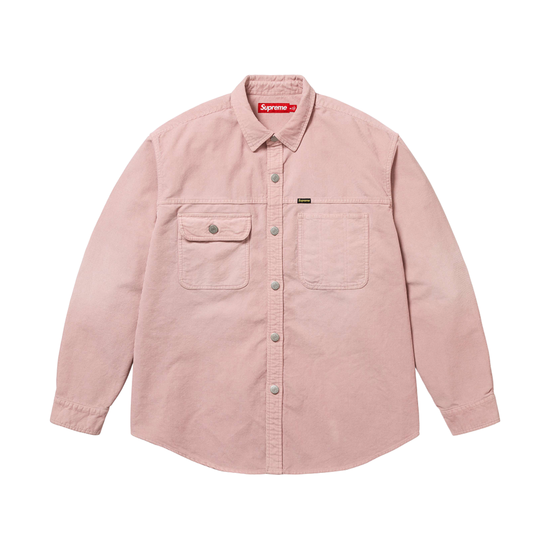 슈프림 워시드 코듀로이 셔츠 더스티 핑크 - 25SS(Supreme Washed Corduroy Shirt Dusty Pink - 25SS)