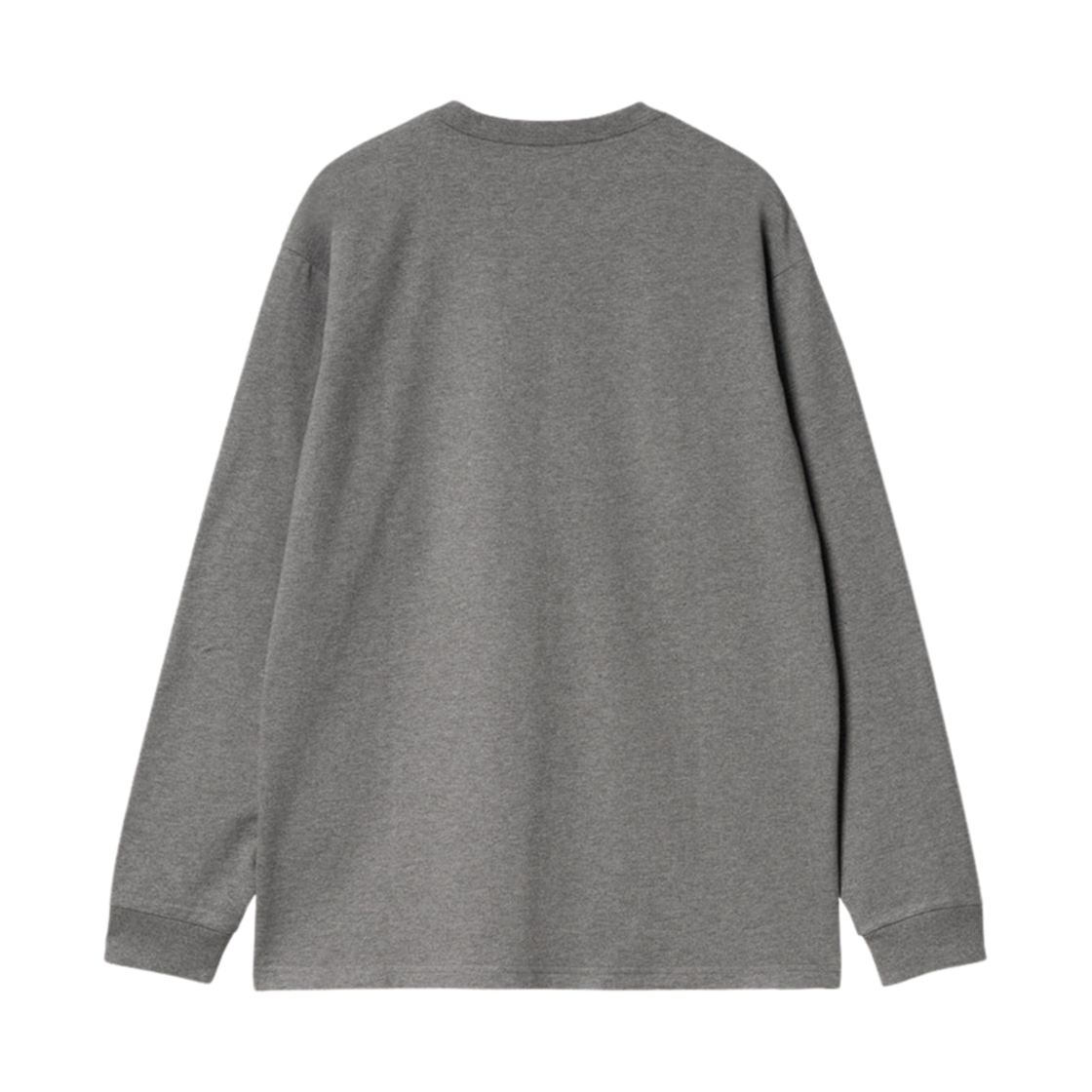 칼하트 WIP 체이스 롱슬리브 티셔츠 다크 그레이 헤더(Carhartt WIP Chase Long Sleeve T-Shirt Dark Grey Heather) - 2