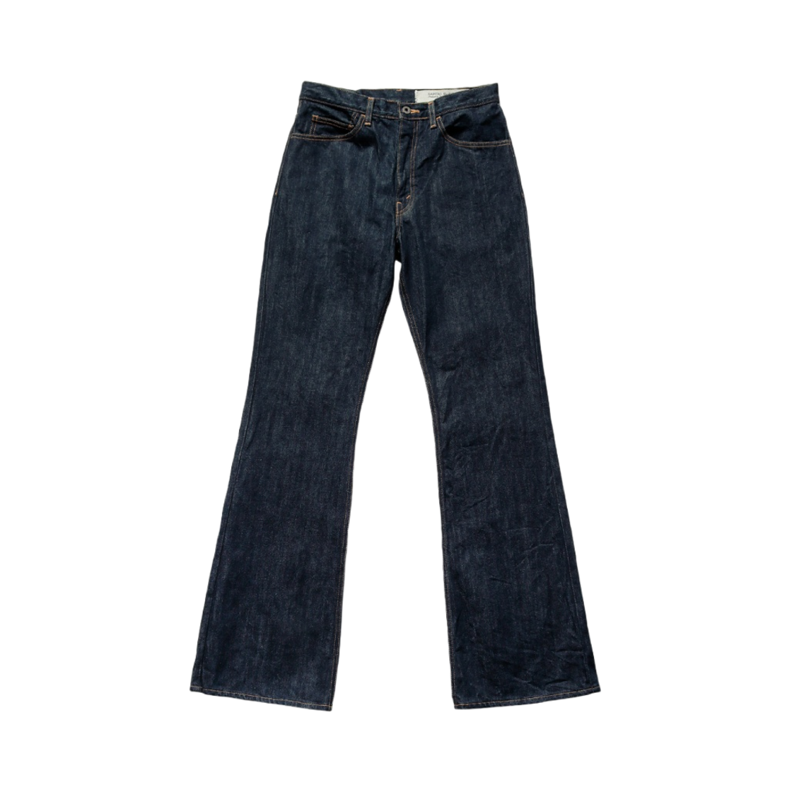 캐피탈 14온즈 데님 5P 랫 플레어 팬츠 인디고 원 워시드(Kapital 14 oz. Denim 5P Rat Flare Pants Indigo One Washed) - 1