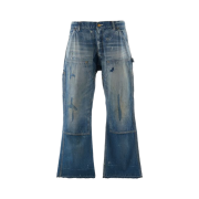 Saint Mxxxxxx Denim Double Knee Blue - 24AW