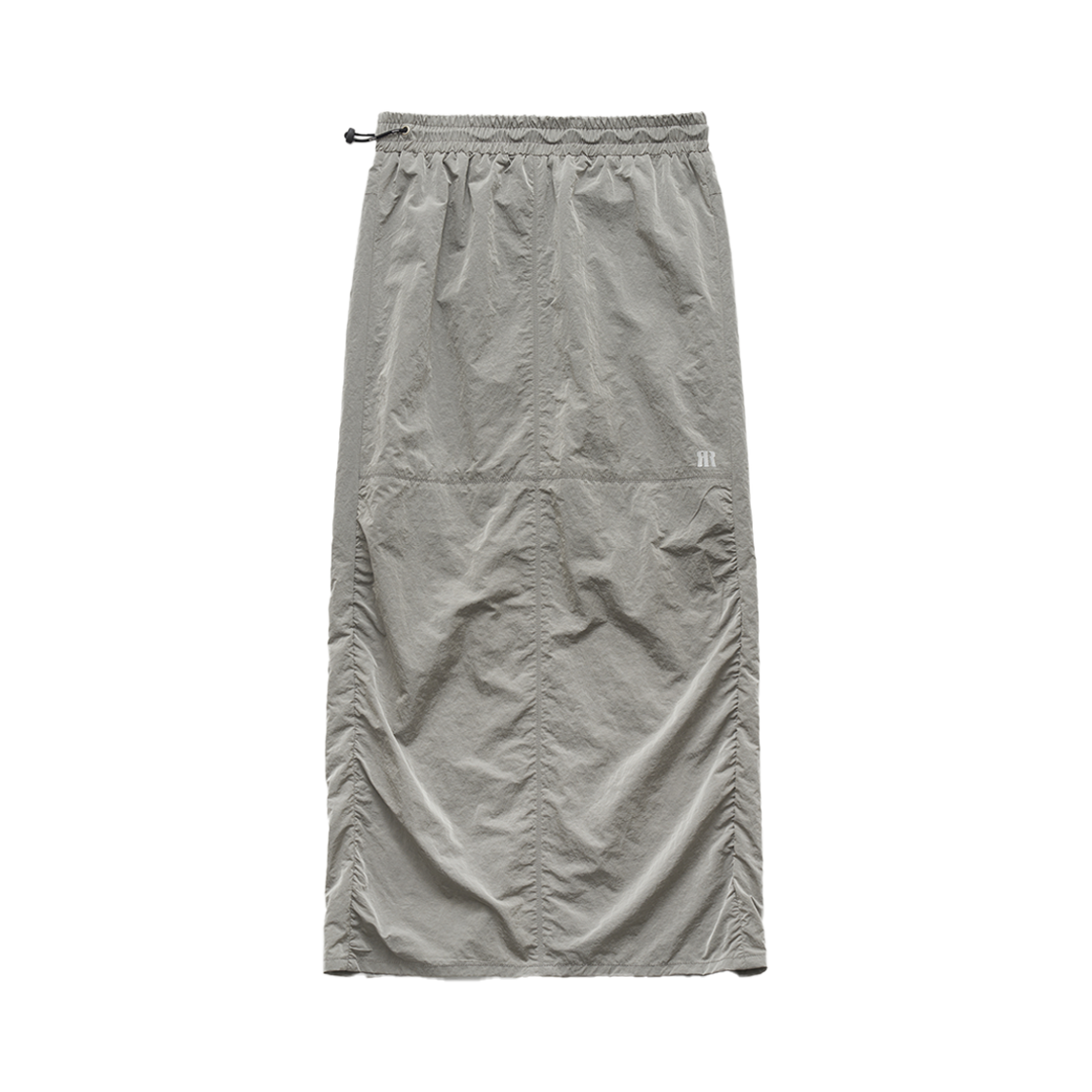 FV24C_SK03SG00 FARVEN Skater Banding Skirt Silver Gray