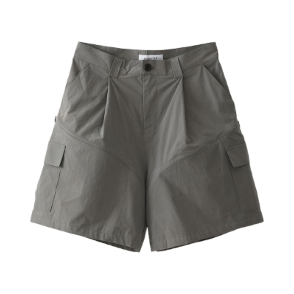 블루 선플라워 유틸리티 카고 하프 팬츠 카키 그레이(Blue Sunflower Utility Half Cargo Pants Khaki Grey)