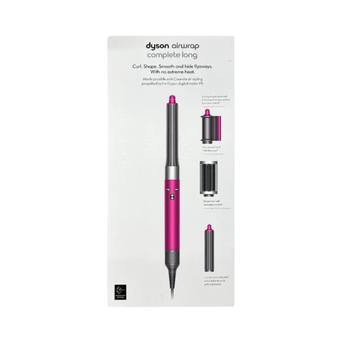 다이슨 에어랩 스타일러 컴플리트 롱 니켈 푸시아 (국내 정식 발매 제품)(Dyson Airwrap Styler Complete Long Nickel Fuchsia (Korean Ver.))