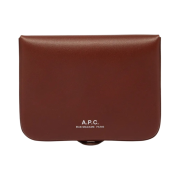 A.P.C. Josh Coin Purse Nut Brown