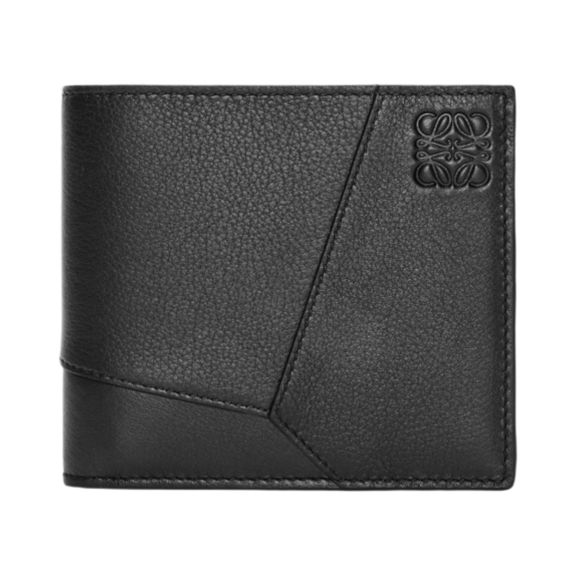 로에베 클래식 카프스킨 퍼즐 엣지 반지갑 블랙(Loewe Puzzle Edge Bi-Fold Wallet in Classic Calfskin Black) - 1