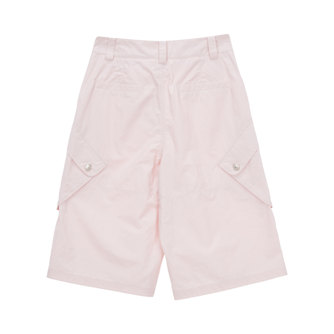 (W) 마뗑킴 카고 버뮤다 팬츠 라이트 핑크((W) Matin Kim Cargo Bermuda Pants Light Pink) - 2
