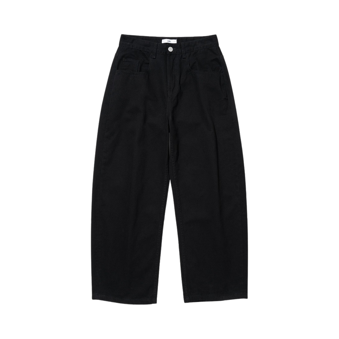 ML163BK Millo Archive Reflect Curved Pants Black