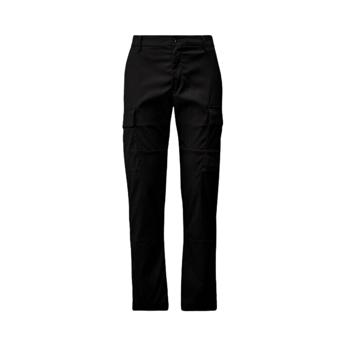 17CLPA041A110165A999 C.P. Company Metropolis Series Technical Panama Ergonomic Cargo Pants Black - 24FW