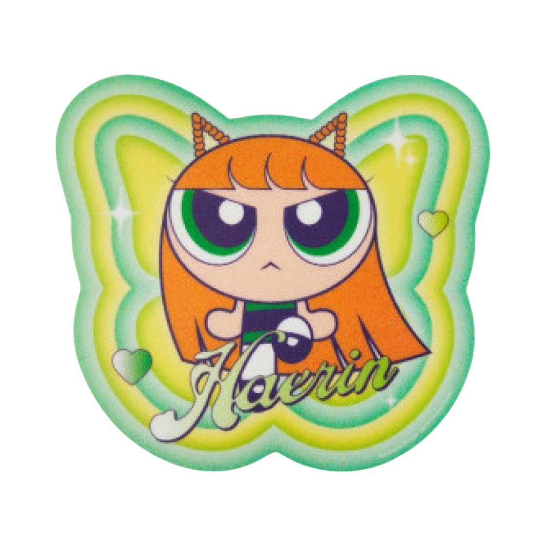 뉴진스 x 파워퍼프걸 마우스 패드 해린(Newjeans x The Powerpuff Girls Mouse Pad Haerin)