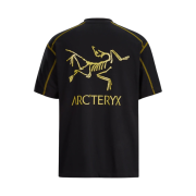 Arc'teryx System A Copal SS Bird T-Shirt Black Terrarium