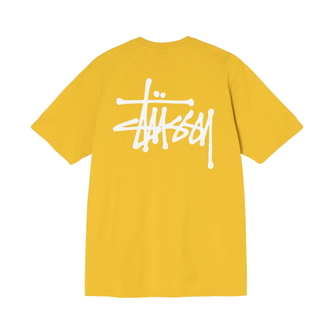 스투시 베이직 스투시 티셔츠 허니 2021(Stussy Basic Stussy T-Shirt Honey 2021) - 1