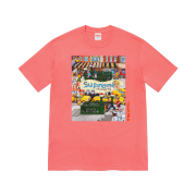 Supreme Manhattan T-Shirt Bright Coral - 22SS