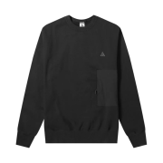 Nike ACG Crew Fleece Sweatshirt Black Khaki - Asia