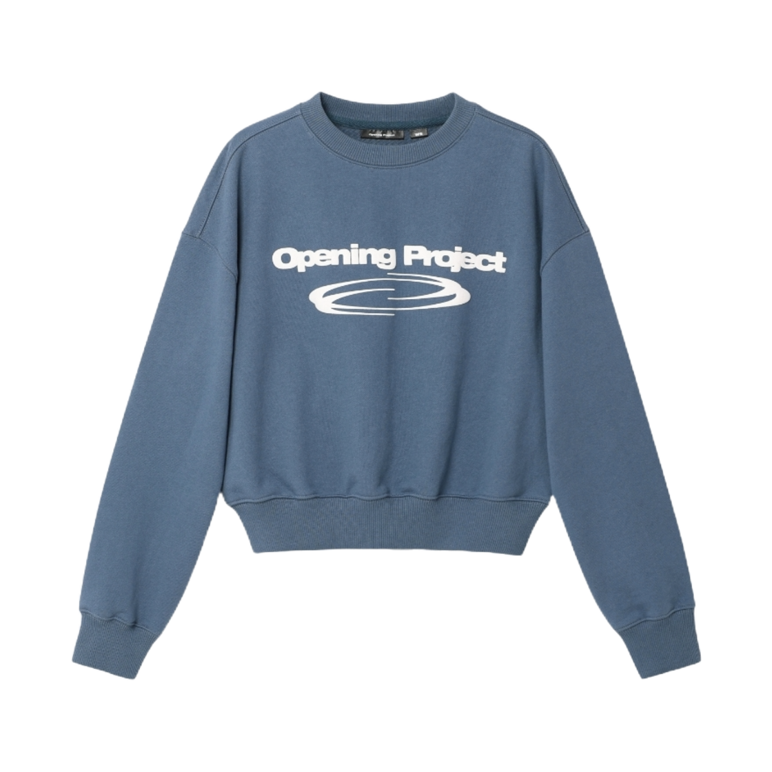 OP251WTM01BY00 Opening Project W Identity Sweatshirt Blue Gray