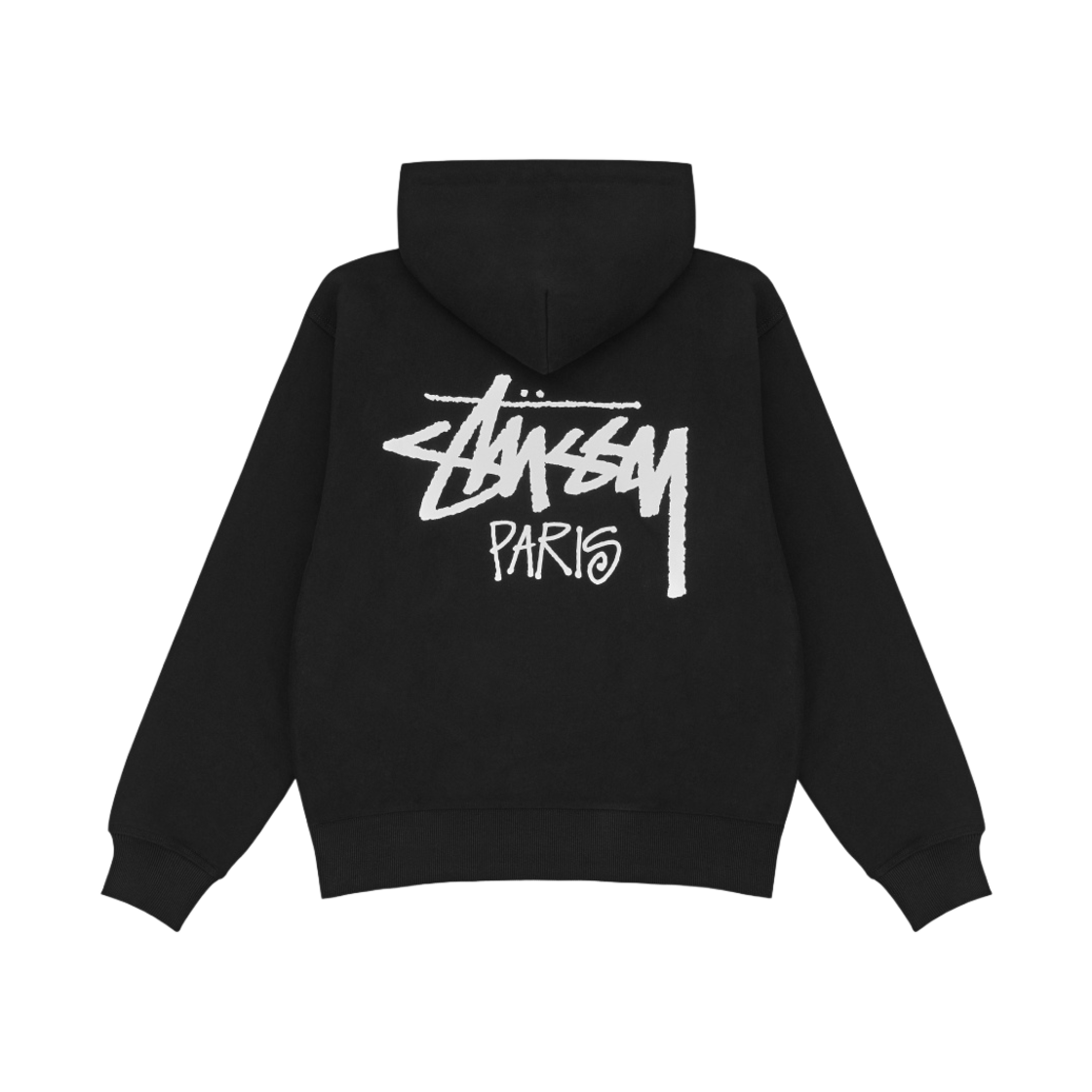 스투시 스탁 파리 후드 블랙(Stussy Stock Paris Hood Black)