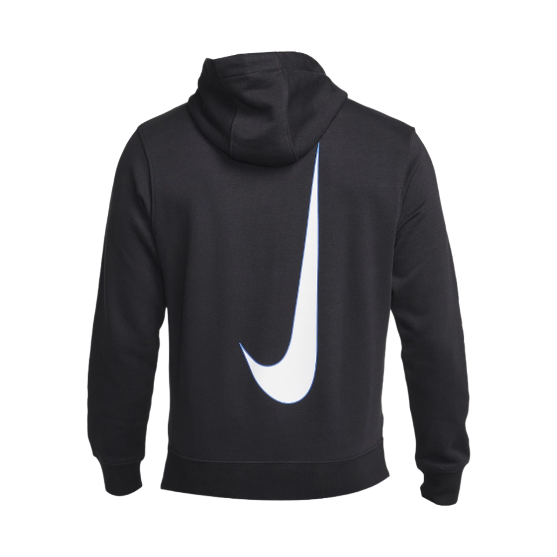 나이키 클럽 풀오버 프렌치 테리 사커 후드 블랙 - 아시아(Nike Club Pullover French Terry Soccer Hoodie Black - Asia)