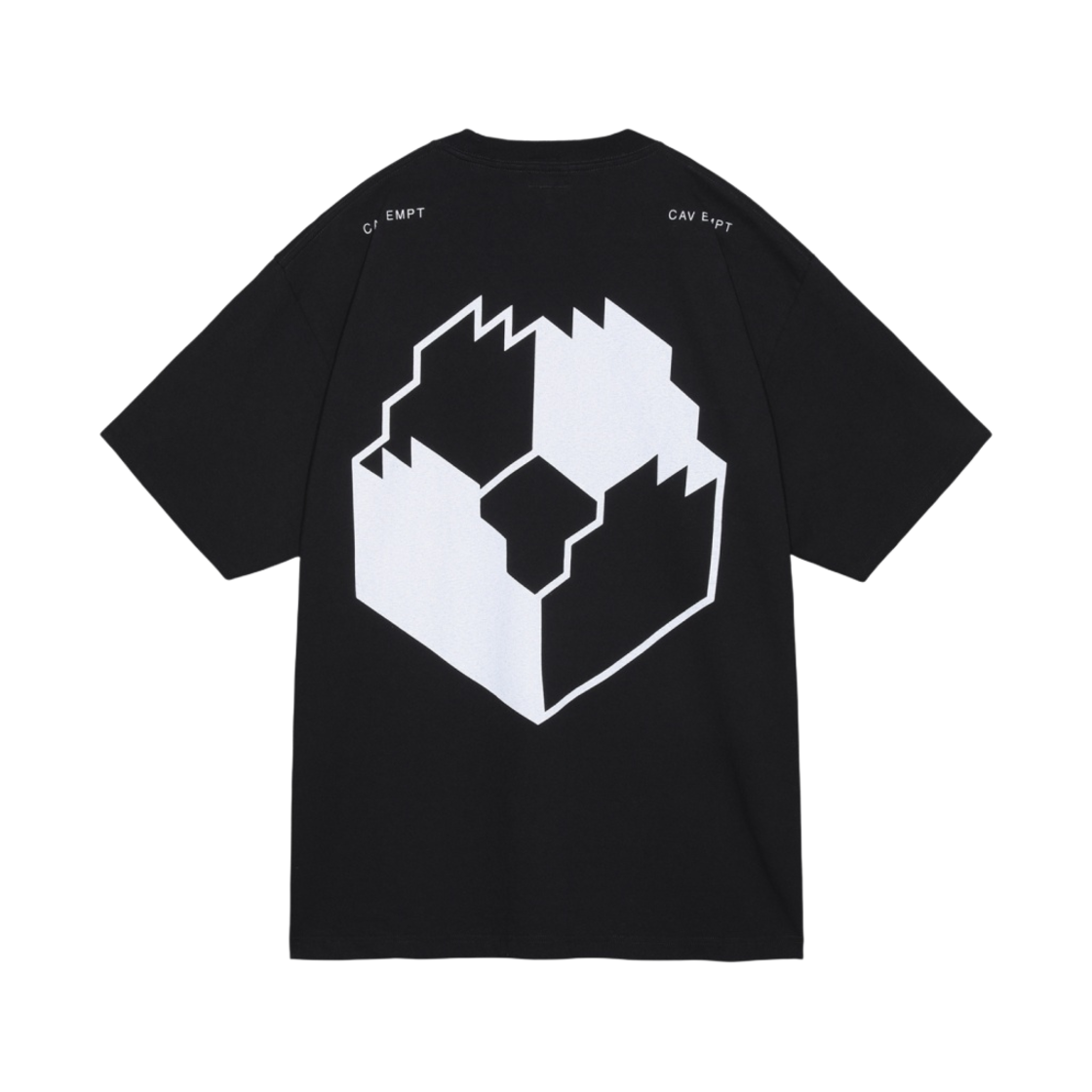 카브엠트 VS 7SK JK3 5GH 5T2 티셔츠 블랙 - 24SS(Cav Empt VS 7SK JK3 5GH 5T2 T-Shirt Black - 24SS) - 2