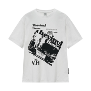 Thevinylhouse Poster T-Shirt White