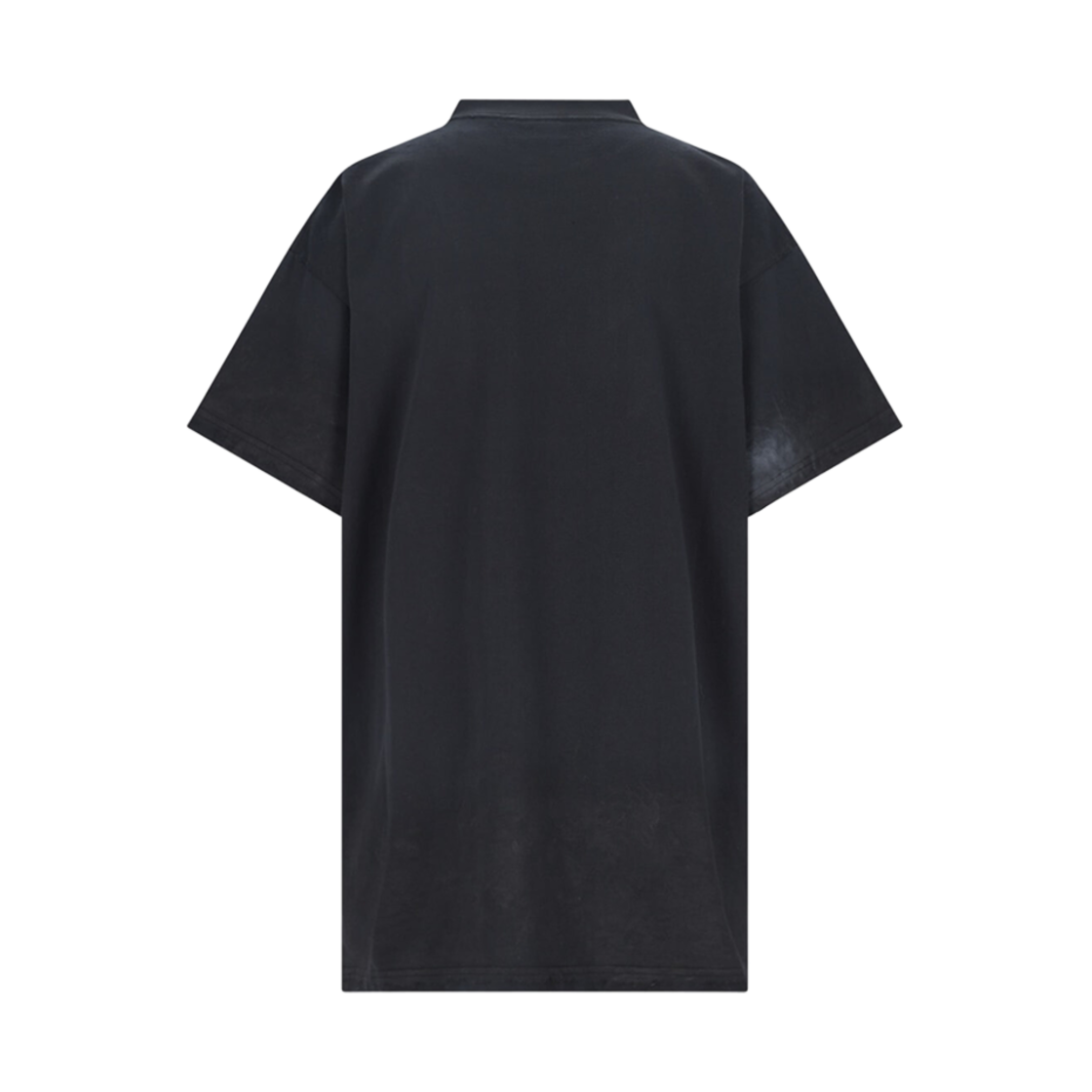 발렌시아가 3B 스텐실 빈티지 저지 오버사이즈 티셔츠 블랙(Balenciaga 3B Stencil Vintage Jersey Oversized T-Shirt Black) - 2