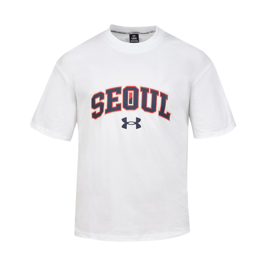 半袖 Tシャツ★アンダーアーマー★APAC SEOUL CITY T-SHIRTS 언더아머 APAC 서울 시티 티셔츠 화이트 레드 | Under Armour