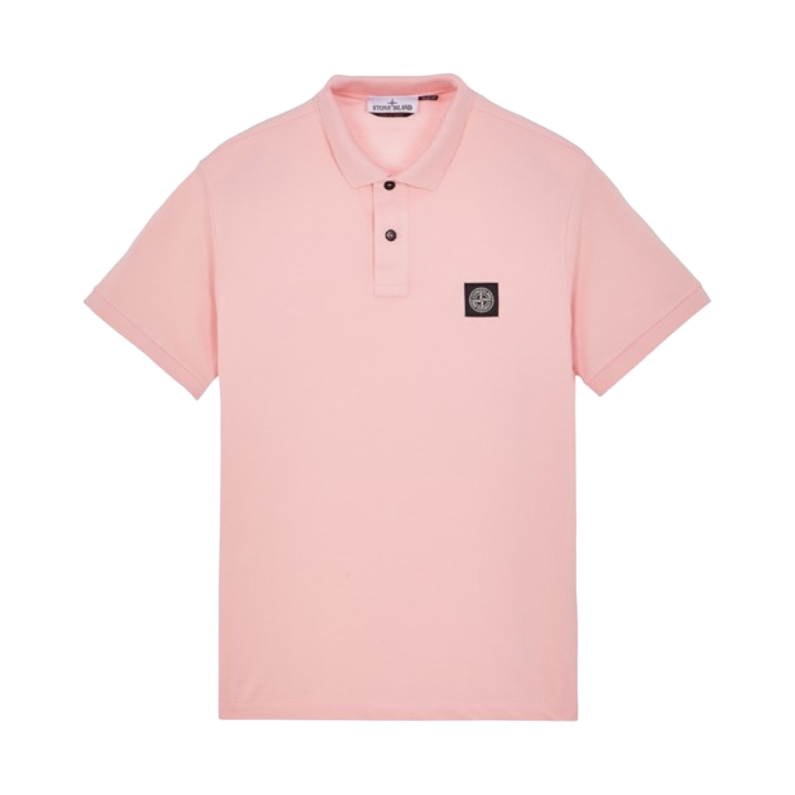 스톤 아일랜드 2SC17 스트레치 코튼 피케 폴로 셔츠 핑크 - 23SS(Stone Island 2SC17 Stretch Cotton Pique Polo Shirt Pink - 23SS) - 1