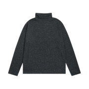 Safarispot Basic Safari Nep Turtle Neck Speckled Black