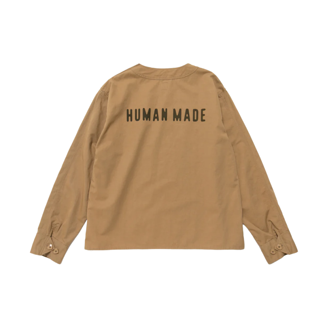 휴먼 메이드 풀오버 롱슬리브 셔츠 베이지(Human Made Pullover L/S Shirt Beige) - 2