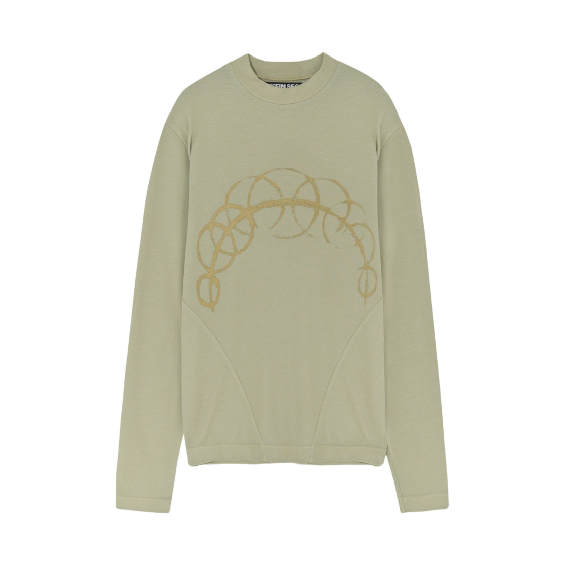 혜인 서 그래픽 롱슬리브 포그 그린(Hyein Seo Graphic Long Sleeve Fog Green)