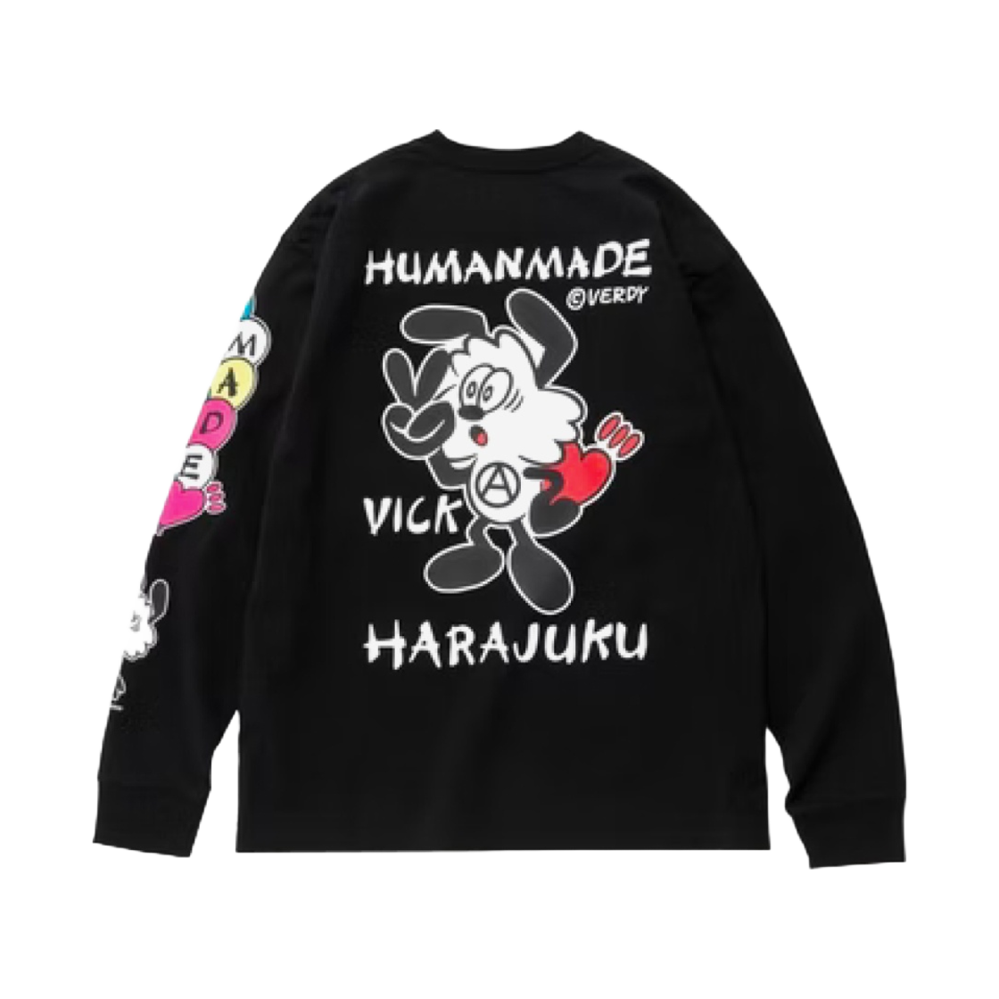 HUMAN MADE VERDY VICK ロンT ブラック XL HUMAN MADE VERDY VICK ロンT ブラック XL HUMAN MADE VERDY